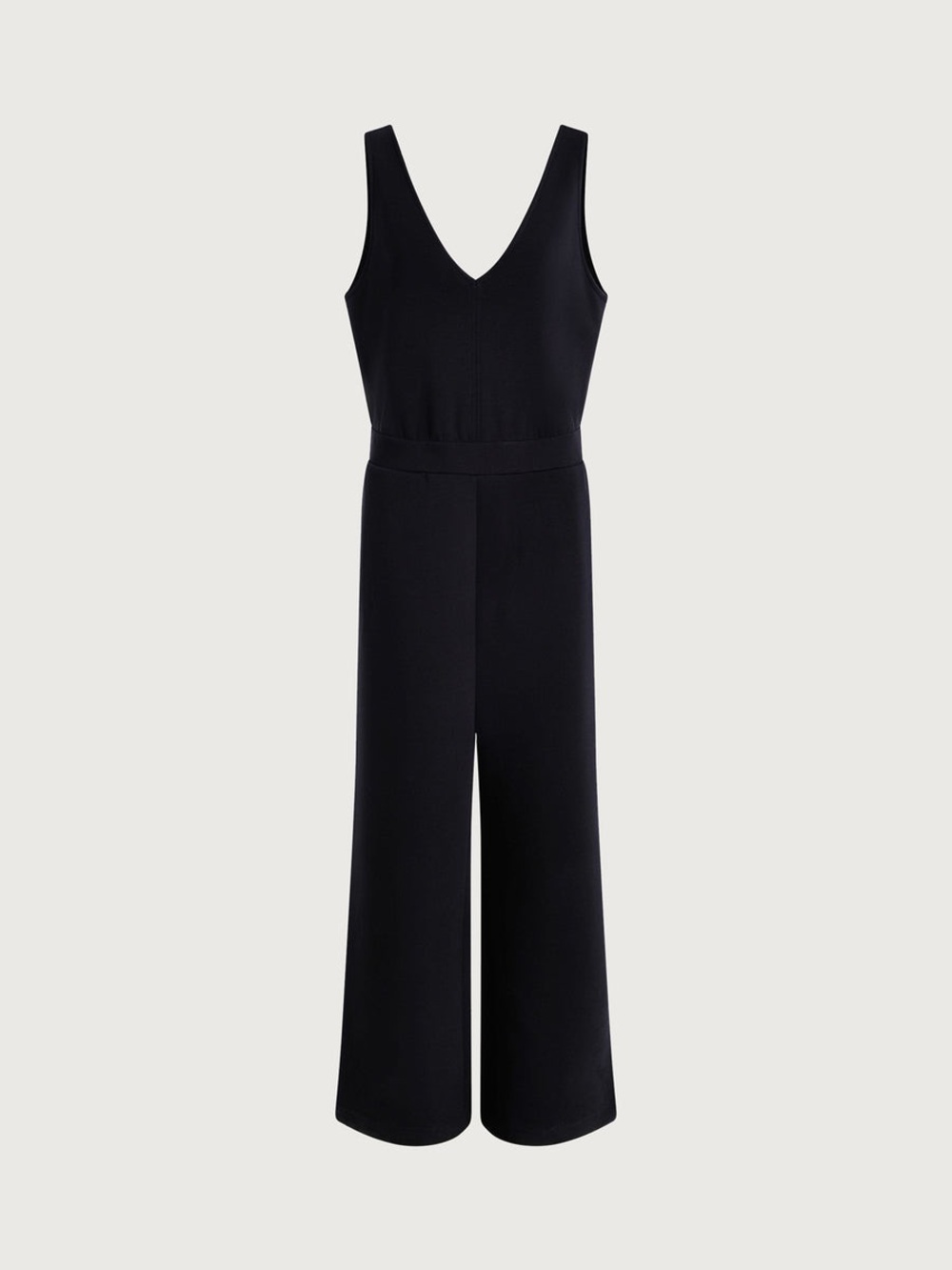 VARLEY Alina Wide-Leg Jumpsuit in black size XL NWT